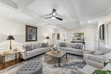 Discover a distinguished Tudor-style home by builder Jim Lambie on Leawood South Country Club in Kansas - for sale on GolfHomes.com, golf home, golf lot