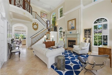 Live the quintessential Florida lifestyle in this luxurious home on Estero Country Club in Florida - for sale on GolfHomes.com, golf home, golf lot