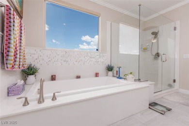 This impressive two-story home is nestled in the prestigious on Rhodes Ranch Golf Club in Nevada - for sale on GolfHomes.com, golf home, golf lot