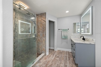 Soft views of surrounding trees create a tranquil backdrop for on Bobcat Trail Golf Club in Florida - for sale on GolfHomes.com, golf home, golf lot