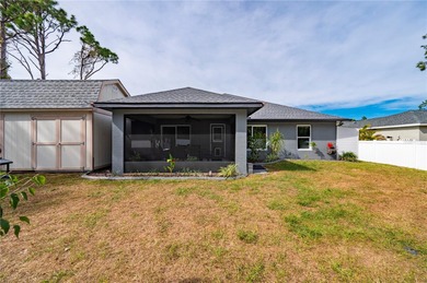 Soft views of surrounding trees create a tranquil backdrop for on Bobcat Trail Golf Club in Florida - for sale on GolfHomes.com, golf home, golf lot