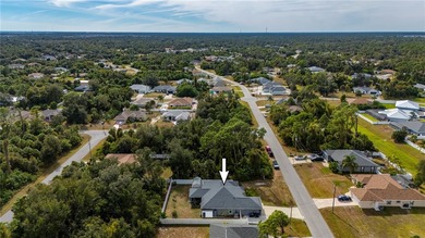 Soft views of surrounding trees create a tranquil backdrop for on Bobcat Trail Golf Club in Florida - for sale on GolfHomes.com, golf home, golf lot