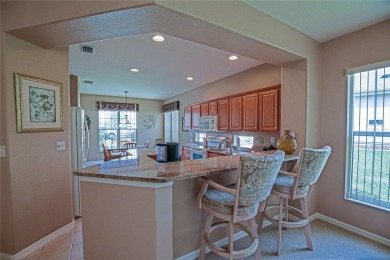 Fabulous Santa Rosa model boasts brick pavers on driveway and on Eagle Ridge At Spruce Creek Country Club in Florida - for sale on GolfHomes.com, golf home, golf lot