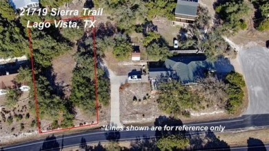 This lot sits in a quiet part of Lago Vista up above Sierra on Bar-K Golf Course in Texas - for sale on GolfHomes.com, golf home, golf lot