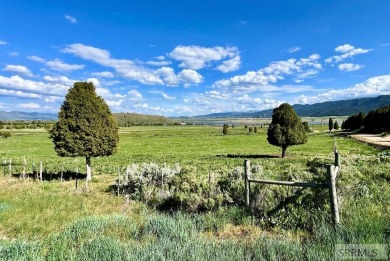 Overlooking beautiful Alexander Resevoir this 5.40 acre lot has on Oregon Trail Country Club in Idaho - for sale on GolfHomes.com, golf home, golf lot
