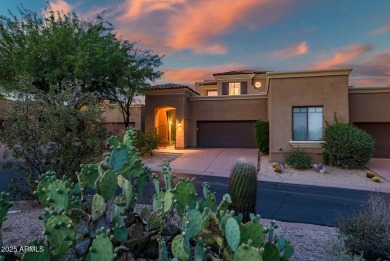 Experience your own private sanctuary in this stunning two-story on The Country Club At DC Ranch in Arizona - for sale on GolfHomes.com, golf home, golf lot