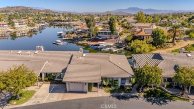 Welcome home to your stunning waterfront retreat, a single-level on Canyon Lake Country Club in California - for sale on GolfHomes.com, golf home, golf lot