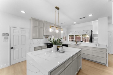 This fully renovated showstopper sits on an oversized half acre on The Shores Country Club in Texas - for sale on GolfHomes.com, golf home, golf lot