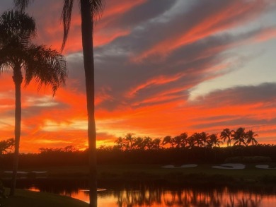 Amazing sunsets every evening!  Enjoy beautiful lake & golf on Woodfield Country Club in Florida - for sale on GolfHomes.com, golf home, golf lot