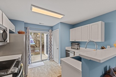 Welcome to this charming one-bedroom end-unit townhome nestled on Hedingham Golf and Athletic Club in North Carolina - for sale on GolfHomes.com, golf home, golf lot