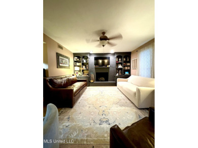 Beautifully updated 4 bedroom home is walking distance to the on Castlewoods Golf Club in Mississippi - for sale on GolfHomes.com, golf home, golf lot