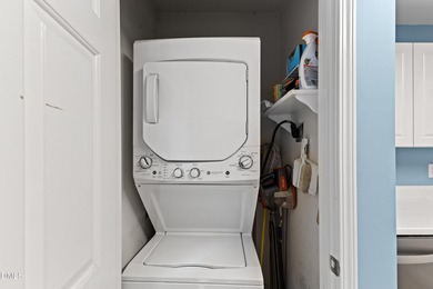 Welcome to this charming one-bedroom end-unit townhome nestled on Hedingham Golf and Athletic Club in North Carolina - for sale on GolfHomes.com, golf home, golf lot