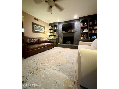 Beautifully updated 4 bedroom home is walking distance to the on Castlewoods Golf Club in Mississippi - for sale on GolfHomes.com, golf home, golf lot