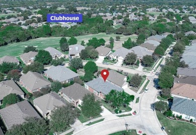 GOLF COURSE VIEW - ACROSS FROM #14 GREEN, BRICK & STONE EXTERIOR on Heritage Ranch Golf and Country Club in Texas - for sale on GolfHomes.com, golf home, golf lot