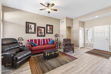 Welcome to this well-maintained & updated 2-bedroom, 2-bath Rio on Deer Valley Golf Course in Arizona - for sale on GolfHomes.com, golf home, golf lot