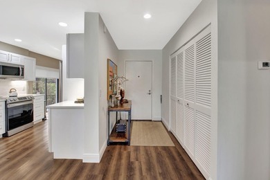 Step into luxury with this expanded first-floor Eastgate condo on Hunters Run Golf and Country Club in Florida - for sale on GolfHomes.com, golf home, golf lot