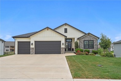Welcome Home! Get all the perks and style of new construction on Shawnee Golf and Country Club in Kansas - for sale on GolfHomes.com, golf home, golf lot