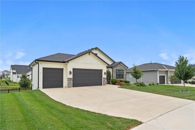 Welcome Home! Get all the perks and style of new construction on Shawnee Golf and Country Club in Kansas - for sale on GolfHomes.com, golf home, golf lot