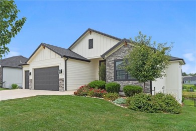 Welcome Home! Get all the perks and style of new construction on Shawnee Golf and Country Club in Kansas - for sale on GolfHomes.com, golf home, golf lot
