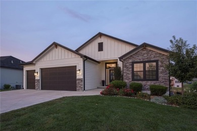 Welcome Home! Get all the perks and style of new construction on Shawnee Golf and Country Club in Kansas - for sale on GolfHomes.com, golf home, golf lot