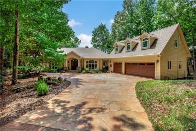 KEOWEE KEY LAKEFRONT HOME ON LEVEL LOT & BEACH! COVERED DOCK IN on Keowee Key Golf and Country Club in South Carolina - for sale on GolfHomes.com, golf home, golf lot