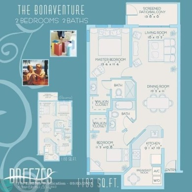 Stunning 2 Bedroom, 2 Bath Corner Unit in Breezes at Palm Aire! on Palm-Aire Country Club and Resort - Palms in Florida - for sale on GolfHomes.com, golf home, golf lot