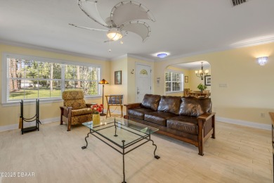 Beautifully updated 3 bed, 2 bath waterfront home with on New Smyrna Beach Golf Course in Florida - for sale on GolfHomes.com, golf home, golf lot
