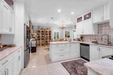 Can you imagine owning this elegant 3 BR/2 BA home set on 3/4 on Diamondhead Country Club in Mississippi - for sale on GolfHomes.com, golf home, golf lot