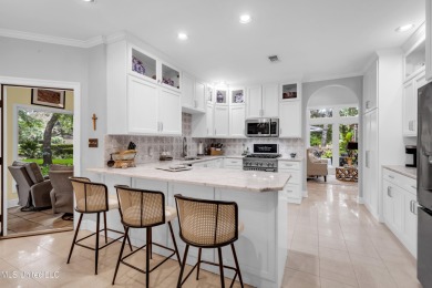 Can you imagine owning this elegant 3 BR/2 BA home set on 3/4 on Diamondhead Country Club in Mississippi - for sale on GolfHomes.com, golf home, golf lot