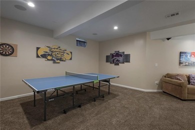 Stunning golf course living awaits in this spacious 5-bedroom, 4 on Falcon Lakes Golf Course in Kansas - for sale on GolfHomes.com, golf home, golf lot