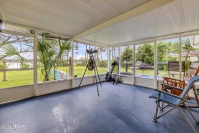 Beautifully updated 3 bed, 2 bath waterfront home with on New Smyrna Beach Golf Course in Florida - for sale on GolfHomes.com, golf home, golf lot