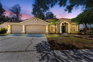 Step into this beautifully updated 4-bedroom, 2-bath home in the on Tampa Palms Golf and Country Club in Florida - for sale on GolfHomes.com, golf home, golf lot