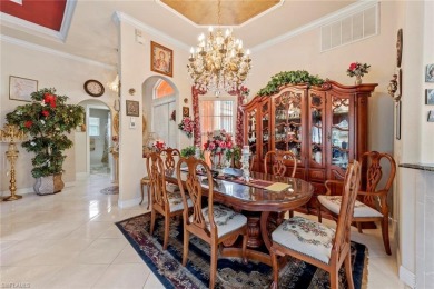 Welcome home! Located on a quiet street in Belle Lago, with a on Estero Country Club in Florida - for sale on GolfHomes.com, golf home, golf lot