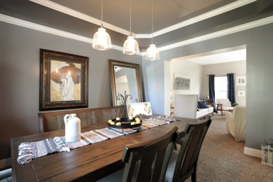 Discover elegance and the perfect home for entertaining in this on Boulder Ridge Country Club in Illinois - for sale on GolfHomes.com, golf home, golf lot