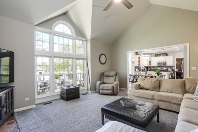 Discover elegance and the perfect home for entertaining in this on Boulder Ridge Country Club in Illinois - for sale on GolfHomes.com, golf home, golf lot