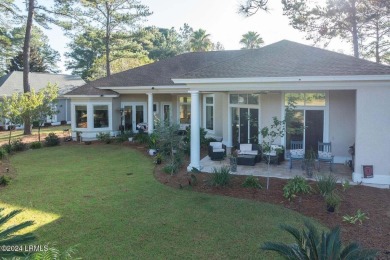 An eclectic find in Bluffton! Expansive, custom 5 bedroom, 5 on Crescent Pointe Golf Club in South Carolina - for sale on GolfHomes.com, golf home, golf lot