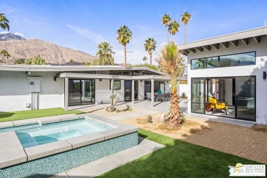 This exquisite 1954 mid-century property is one of the original on Mesquite Golf Club in California - for sale on GolfHomes.com, golf home, golf lot