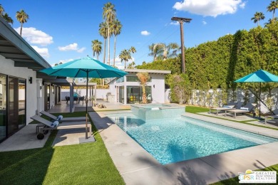 This exquisite 1954 mid-century property is one of the original on Mesquite Golf Club in California - for sale on GolfHomes.com, golf home, golf lot