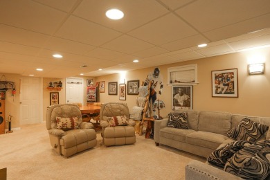 Discover elegance and the perfect home for entertaining in this on Boulder Ridge Country Club in Illinois - for sale on GolfHomes.com, golf home, golf lot