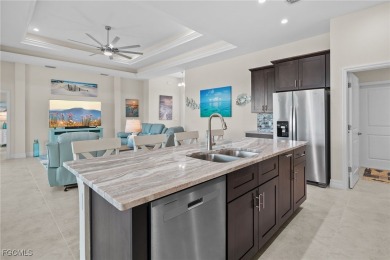 WOW! 2024 Gulf Access Pool Home on a Wide Canal - One Bridge to on Burnt Store Golf Club in Florida - for sale on GolfHomes.com, golf home, golf lot