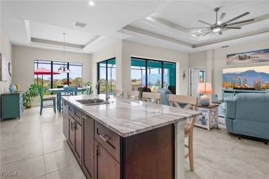 WOW! 2024 Gulf Access Pool Home on a Wide Canal - One Bridge to on Burnt Store Golf Club in Florida - for sale on GolfHomes.com, golf home, golf lot