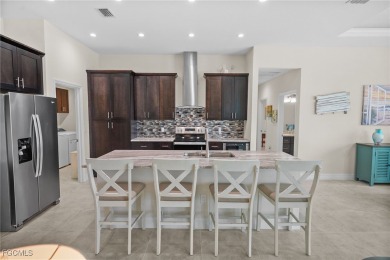 WOW! 2024 Gulf Access Pool Home on a Wide Canal - One Bridge to on Burnt Store Golf Club in Florida - for sale on GolfHomes.com, golf home, golf lot