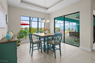 WOW! 2024 Gulf Access Pool Home on a Wide Canal - One Bridge to on Burnt Store Golf Club in Florida - for sale on GolfHomes.com, golf home, golf lot