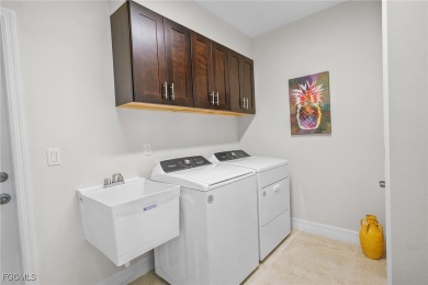 WOW! 2024 Gulf Access Pool Home on a Wide Canal - One Bridge to on Burnt Store Golf Club in Florida - for sale on GolfHomes.com, golf home, golf lot