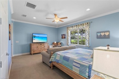 This beautiful DUNWOODY floor plan is located on the 2nd fairway on Panther Run Golf Club in Florida - for sale on GolfHomes.com, golf home, golf lot