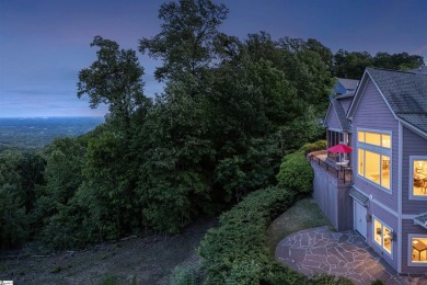 On a clear day this exceptional home, situated at an elevation on The Cliffs at Glassy Golf and Country Club in South Carolina - for sale on GolfHomes.com, golf home, golf lot