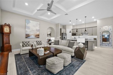 Move in with your suitcase, not your contractor.
Built in 2022 on Calusa Pines Golf Club in Florida - for sale on GolfHomes.com, golf home, golf lot