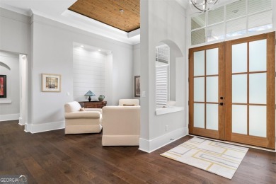 Walk into this stunning contemporary single story home w/no on The Governors Towne Club in Georgia - for sale on GolfHomes.com, golf home, golf lot