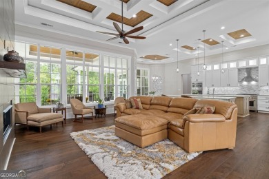 Walk into this stunning contemporary single story home w/no on The Governors Towne Club in Georgia - for sale on GolfHomes.com, golf home, golf lot