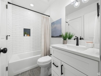 This stunning Spanish Fork home has been completely redone from on Spanish Oaks Golf Course in Utah - for sale on GolfHomes.com, golf home, golf lot